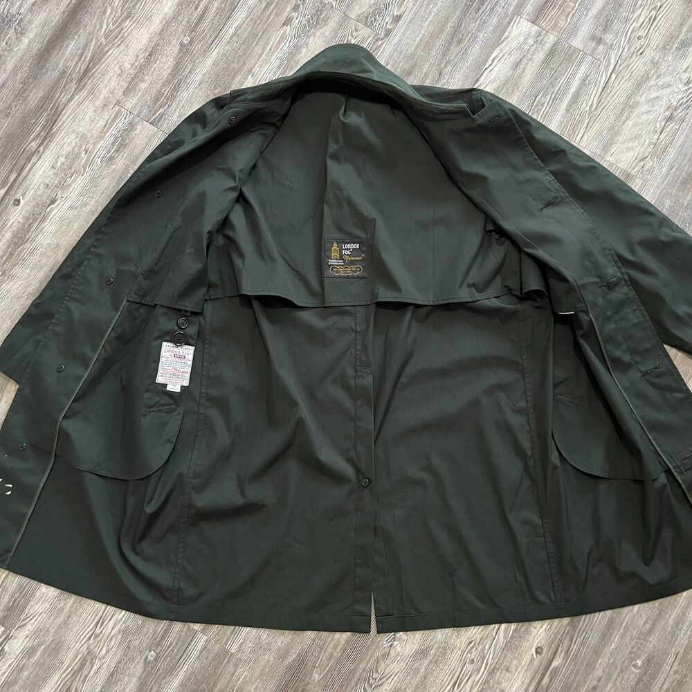 Vintage London Fog Maincoats Raincoat 40 Short USA - Picture 9 of 9